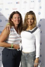 Helena Lundbäck och jag i Falsterbo 2010.