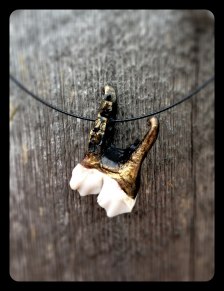 Moose Tooth Jewelry: Burnished Bronze - I 