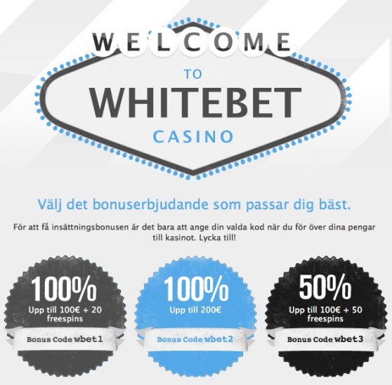 50 free spins hos WhiteBet!