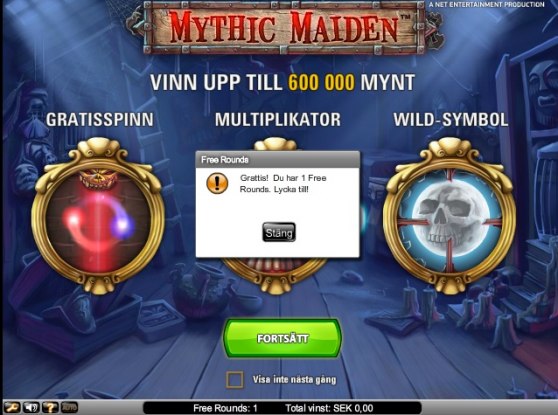 Free spins hos NordicBet idag!