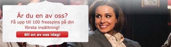 100 free spins hos Maria Casino!