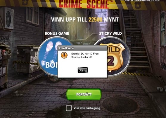 Free spins hos Betsson!
