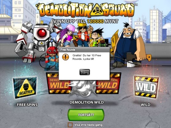 Free spins hos Vinnarum idag helt gratis.