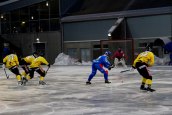 Greger pressar det som går. Foto: Linnea Sandström