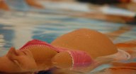 AQUA MAMA gravid i vatten