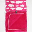 Multifilt cerise/moln 