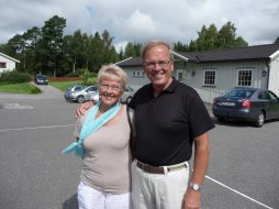 Reidun och Kurt Hjelmdal var talare