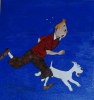 Tintin och Milou 30x30