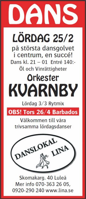 Dans 18 Februari