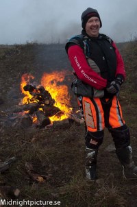Uppvärmning inför start!