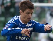 Fredrik Holster lovade mål innan matchen - och han höll vad han lovade.