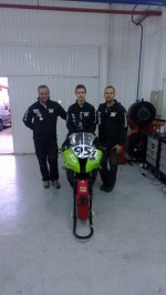 Arne, Eric och Robban i Valencia