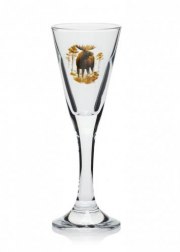 Spetsglas jaktmotiv (älg)