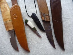 Gundoff Pålssons största och minsta knivar
