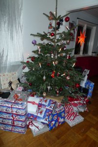 Julgranen på Krogarebacken
