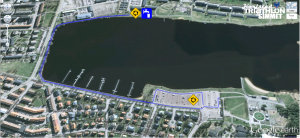 Karlstad Triathlon löpsträcka 2.5km/varv Karlstad Triathlon löpsträcka 2.5km/varv