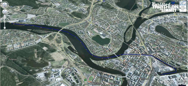 Karlstad Simmet (4.5km medströms)