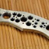 Holes drilled.