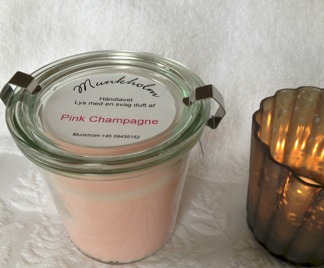 Munkholm Doftljus Pink Champagne