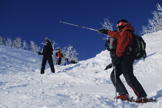 Pistvisning i Kittelfjäll vintern 07/08