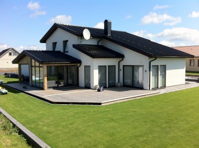 Fasadarbeten -Villa- Trädgård