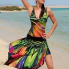 sunflair kjol peacock